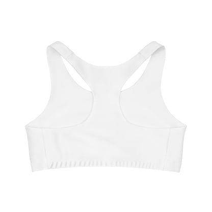 VITAL BULL LOGO SEAMLESS SPORTS BRA