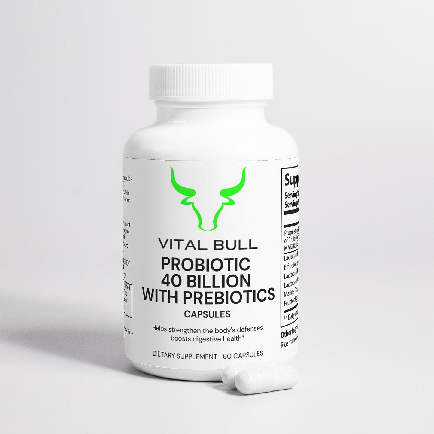 Probiotic 40 Billion with Prebiotics