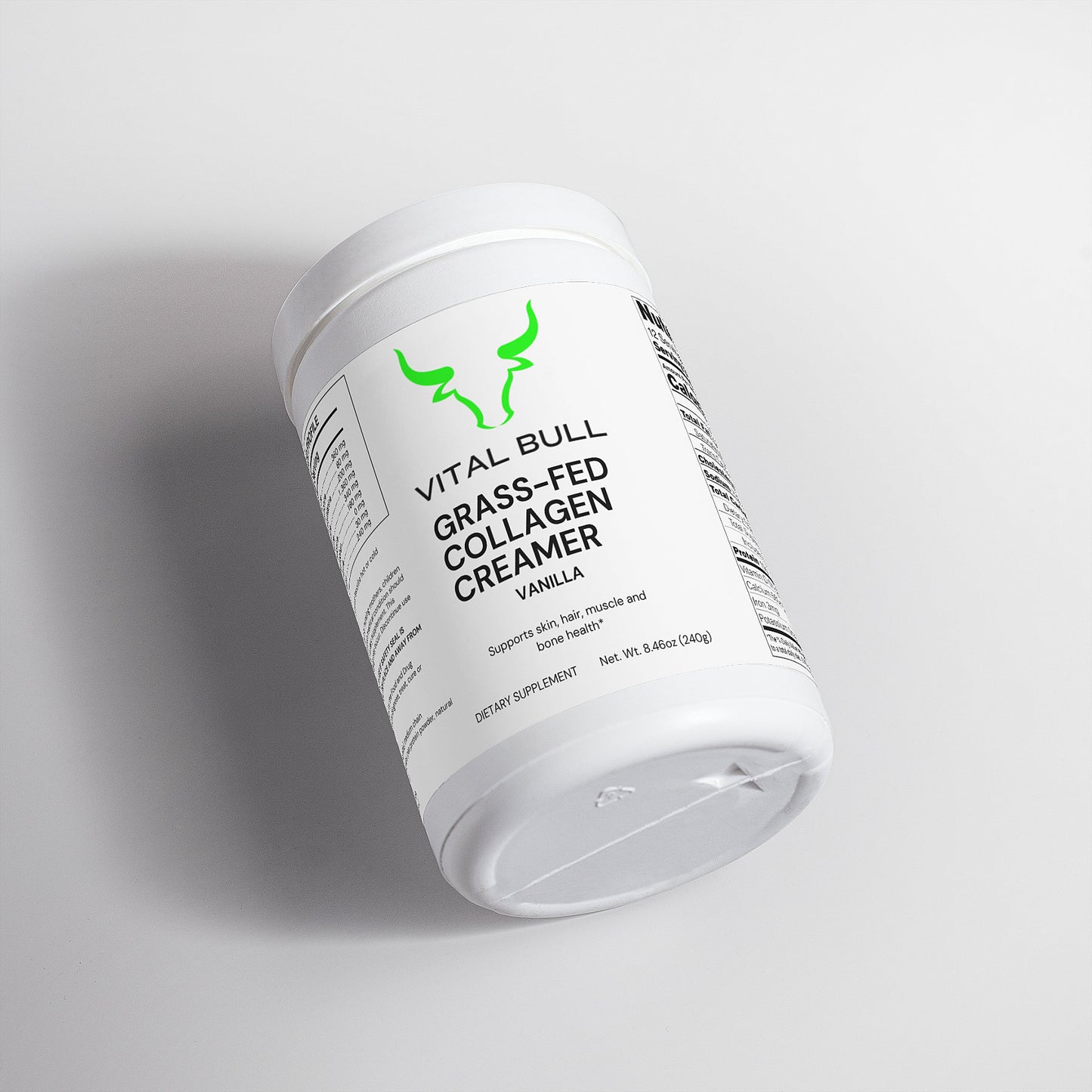 Grass-Fed Collagen Creamer (Vanilla)